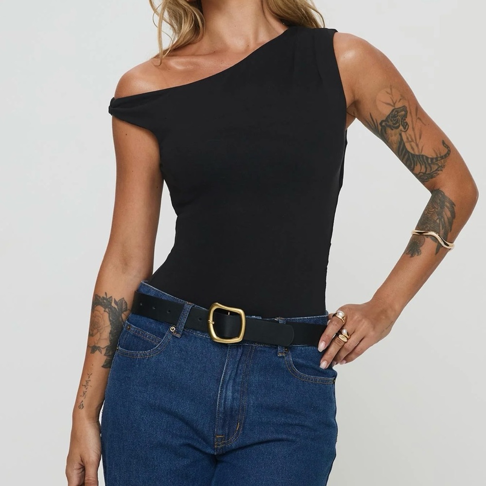 Princess Polly Black Bodysuit